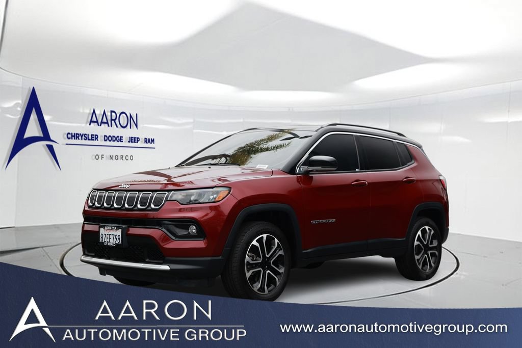Used 2022 Jeep Compass Limited w/ Sun and Sound Group