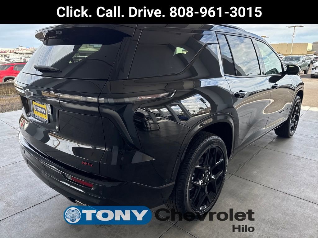 New 2026 Chevrolet Traverse RS w/ LPO, Floor Liner Package FWD image 5