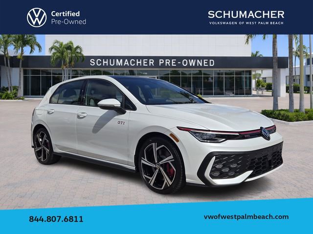 Certified 2025 Volkswagen GTI SE w/ SE Leather Seating Package image 1