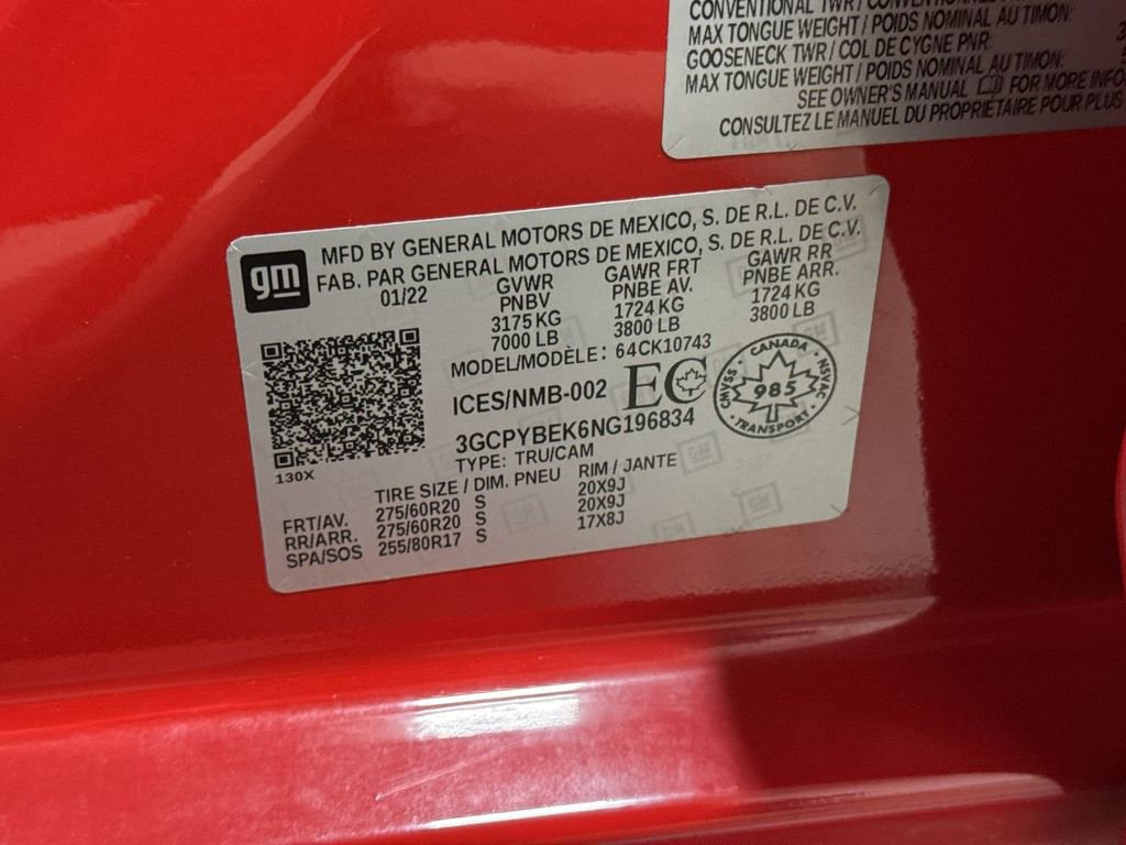 Used 2022 Chevrolet Silverado 1500 Custom image 27