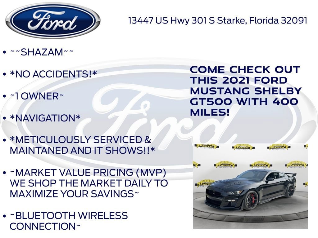 Used 2021 Ford Mustang Shelby GT500 w/ Carbon Fiber Track Pack image 5