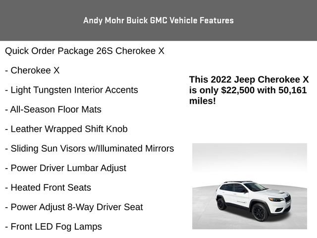 Used 2022 Jeep Cherokee Latitude w/ Sun & Sound Group AWD/4WD image 8
