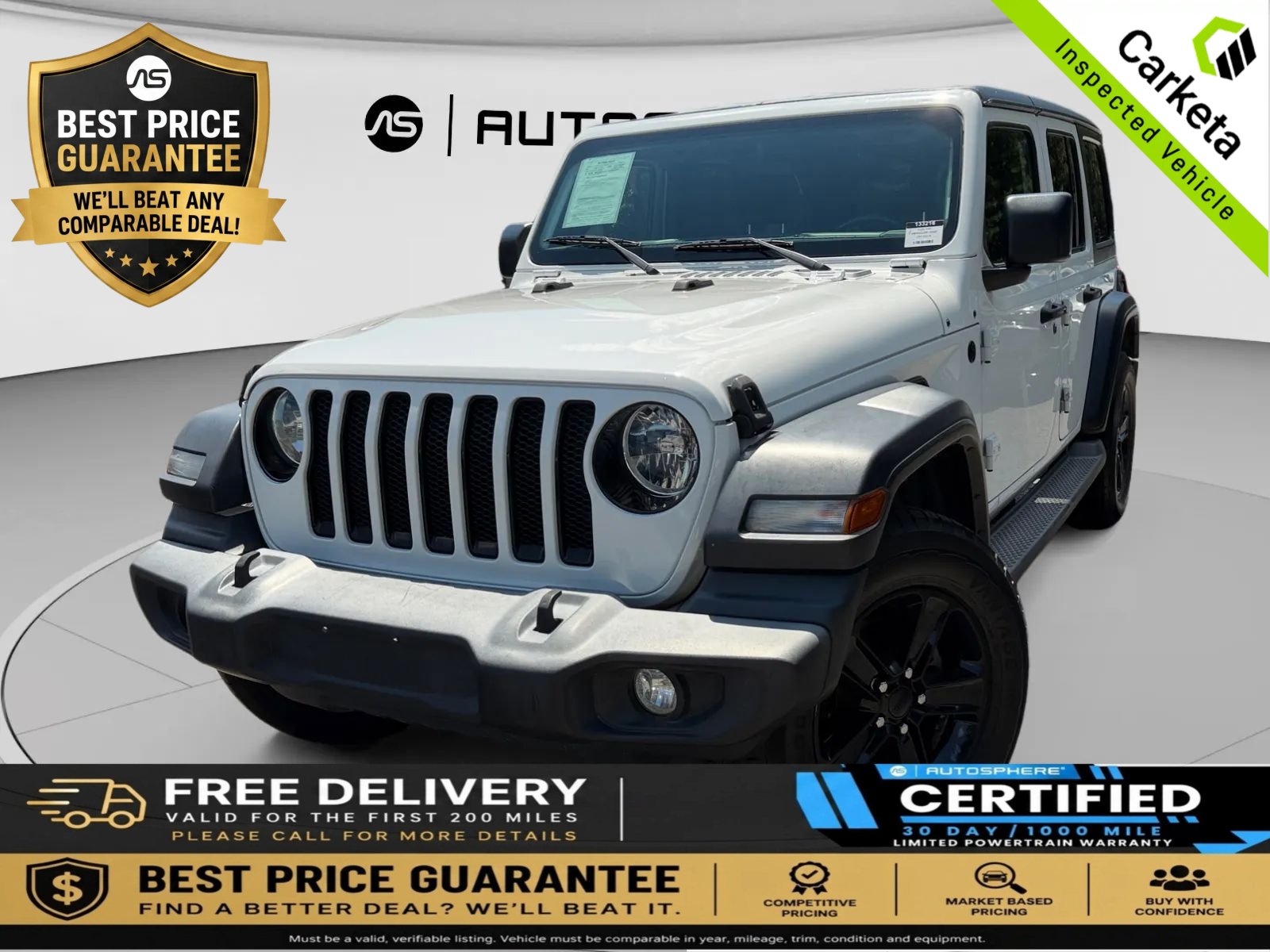 Used 2020 Jeep Wrangler Unlimited Sport