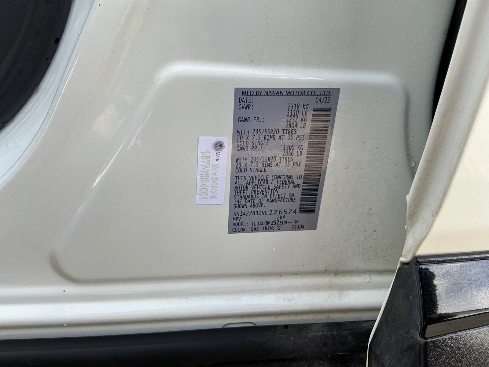 Used 2022 Nissan Murano SV w/ SV Midnight Edition Package FWD image 27