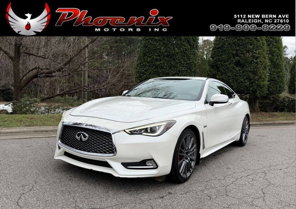 Used 2017 INFINITI Q60 Red Sport 400