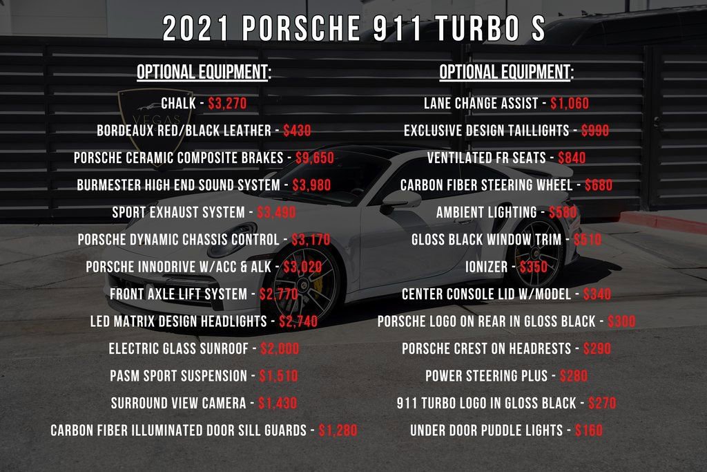 Used 2021 Porsche 911 Turbo S AWD/4WD image 5