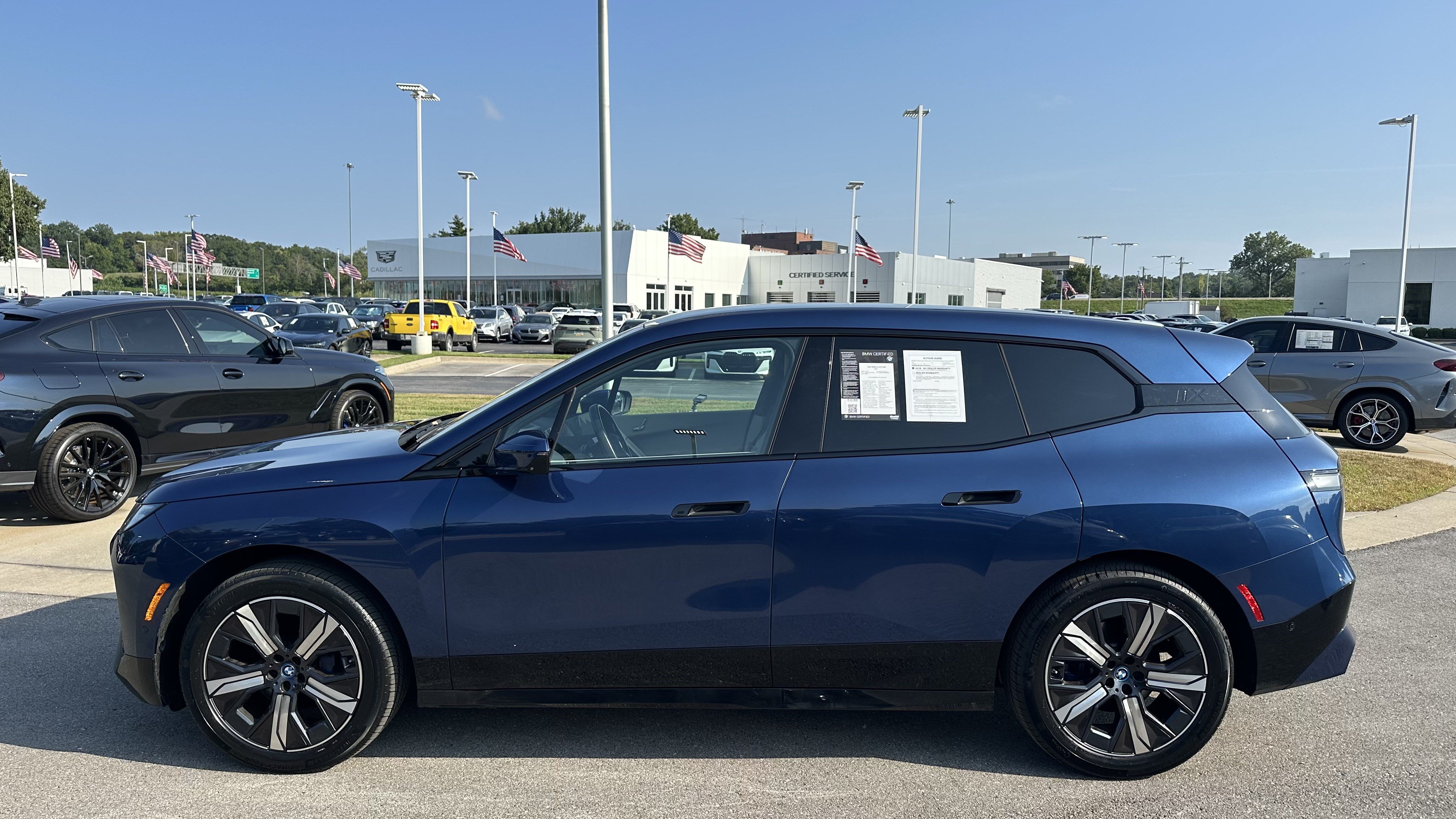 Certified 2024 BMW iX xDrive50 w/ Sport Package AWD/4WD image 7