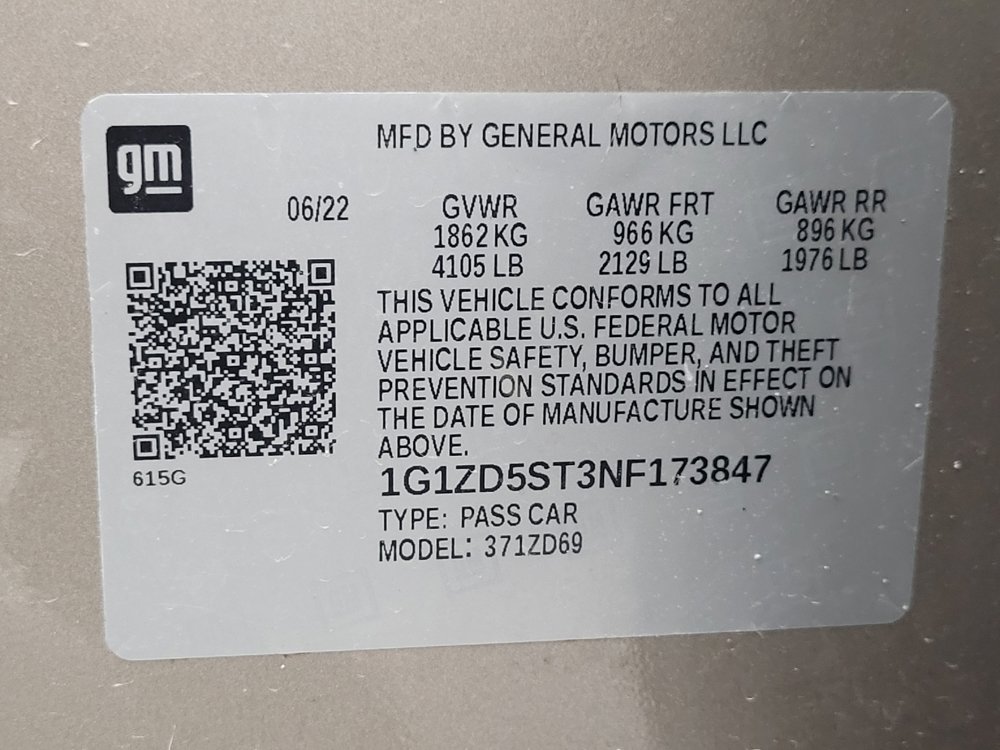 Used 2022 Chevrolet Malibu LT FWD image 33