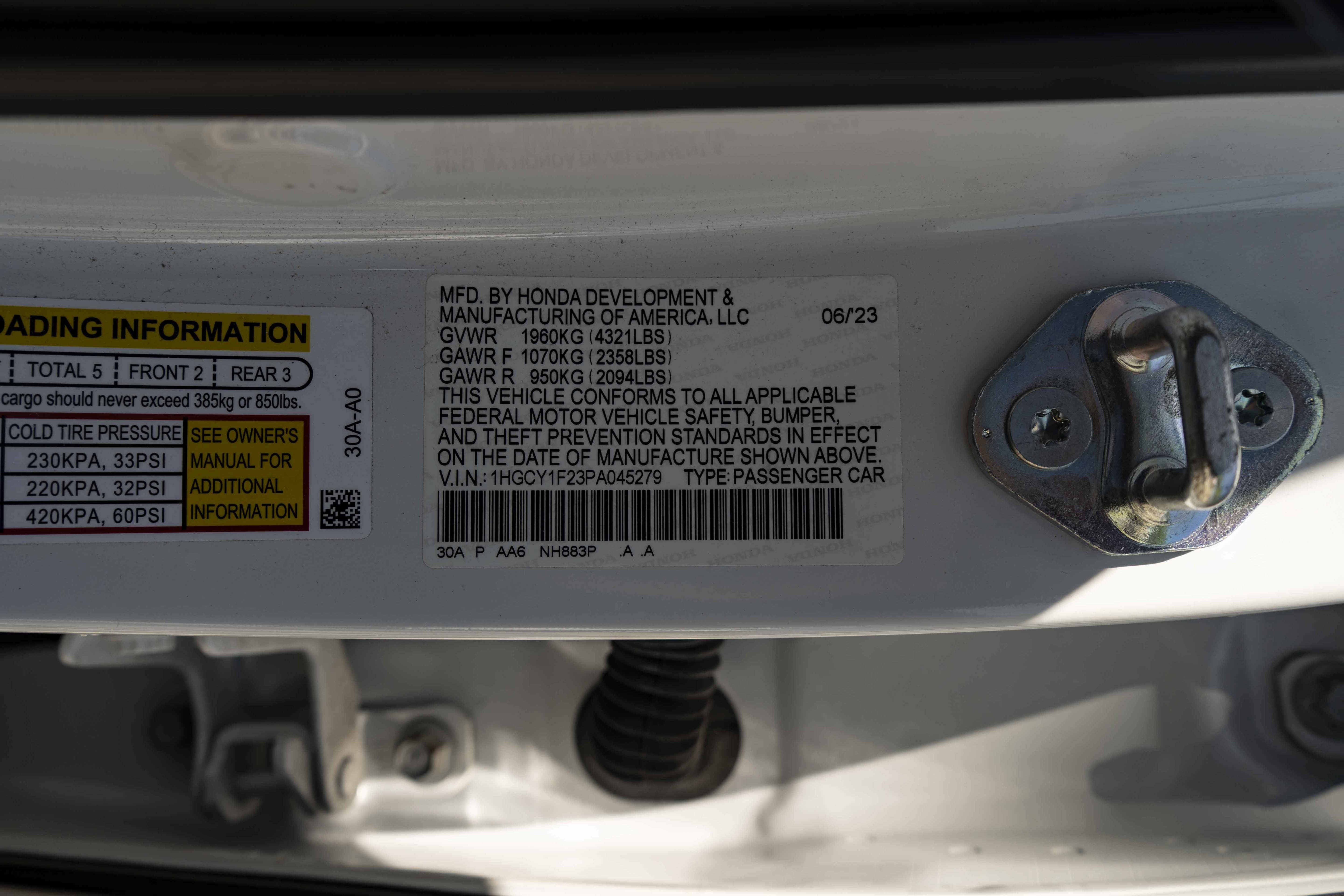Certified 2023 Honda Accord LX image 40