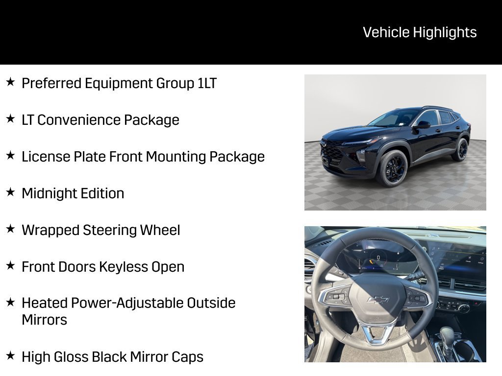 New 2026 Chevrolet Trax LT w/ Midnight Edition FWD image 8
