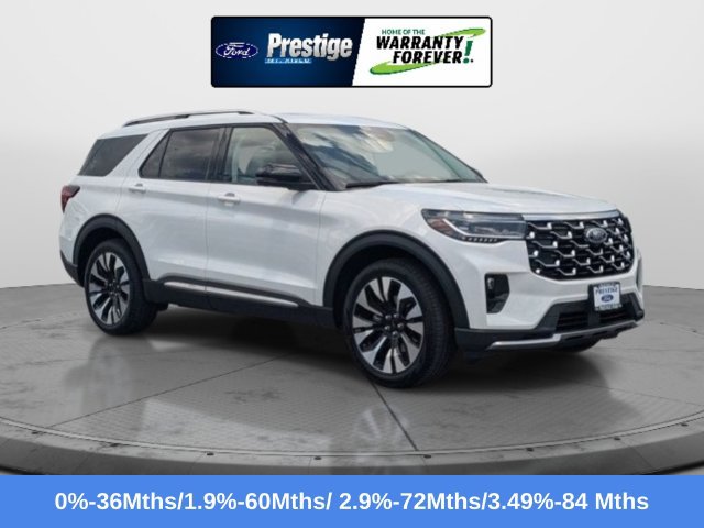 New 2026 Ford Explorer Platinum w/ LUX Leather Package