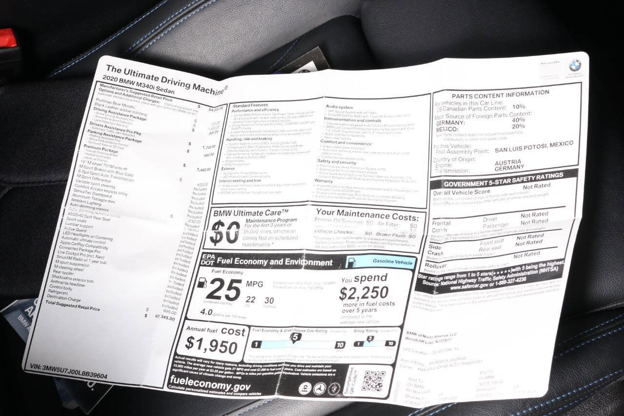 Used 2020 BMW M340i image 43