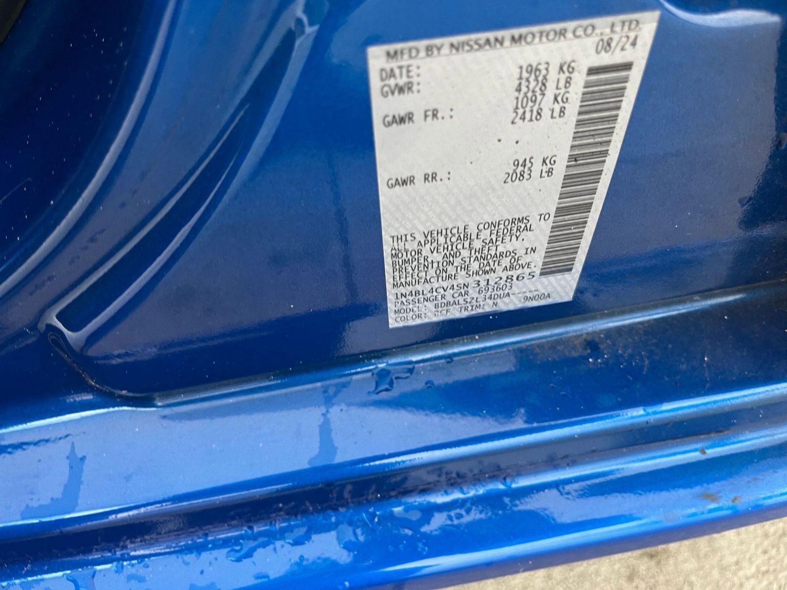 Used 2025 Nissan Altima 2.5 SR image 28