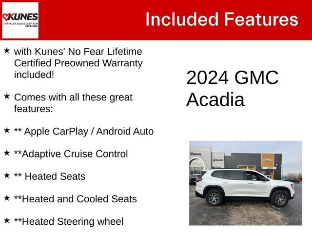 Used 2024 GMC Acadia AT4 image 4