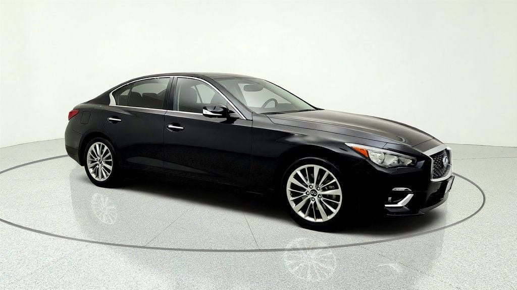 Used 2023 INFINITI Q50 Luxe w/ Cargo Package AWD/4WD image 3