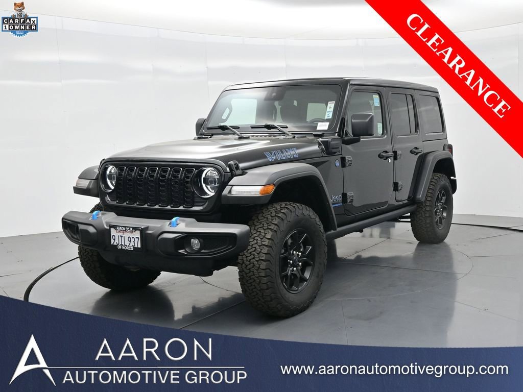 Used 2024 Jeep Wrangler Willys 4xe image 1