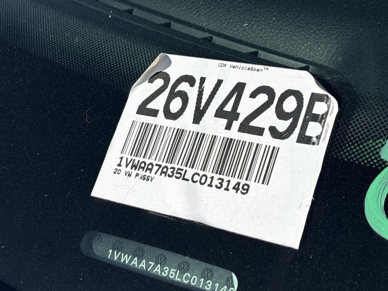 Used 2020 Volkswagen Passat 2.0T S FWD image 6