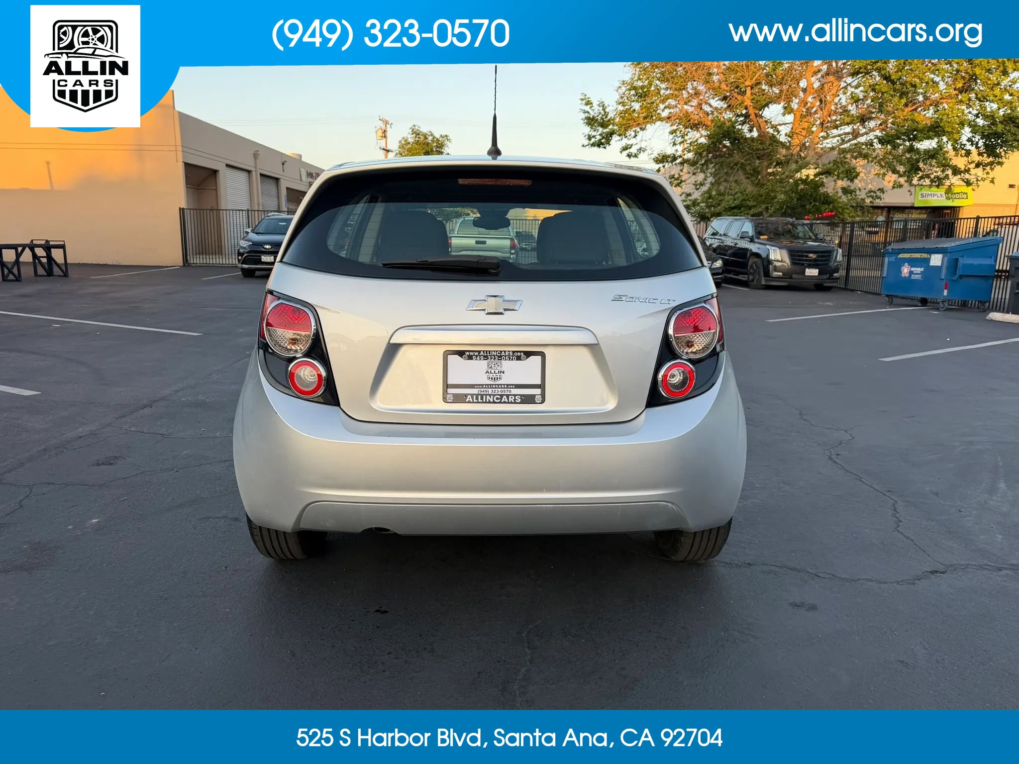 Used 2013 Chevrolet Sonic LT FWD image 5