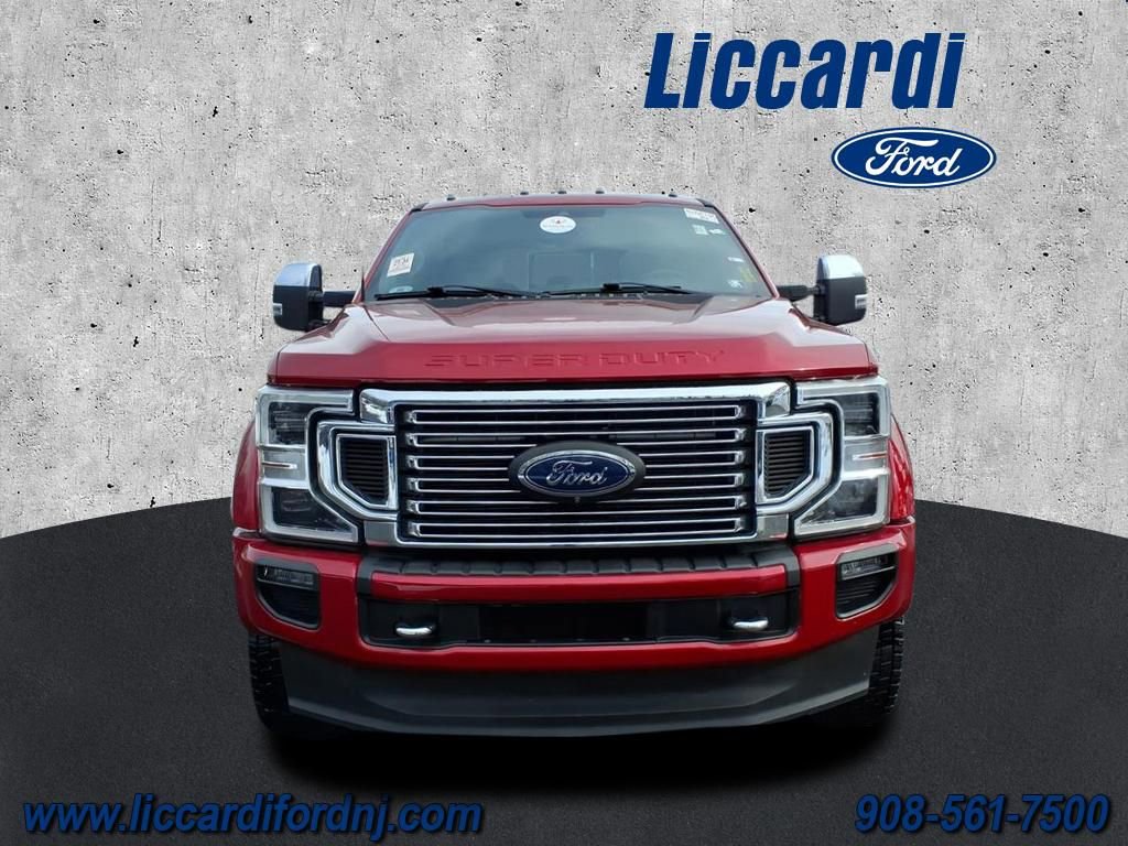 Certified 2022 Ford F450 Platinum w/ FX4 Off-Road Package image 2