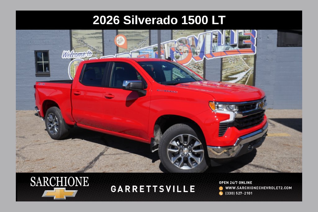 New 2026 Chevrolet Silverado 1500 LT