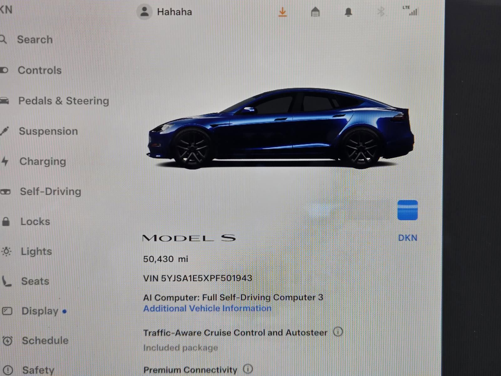 Used 2023 Tesla Model S Standard Range AWD/4WD image 13