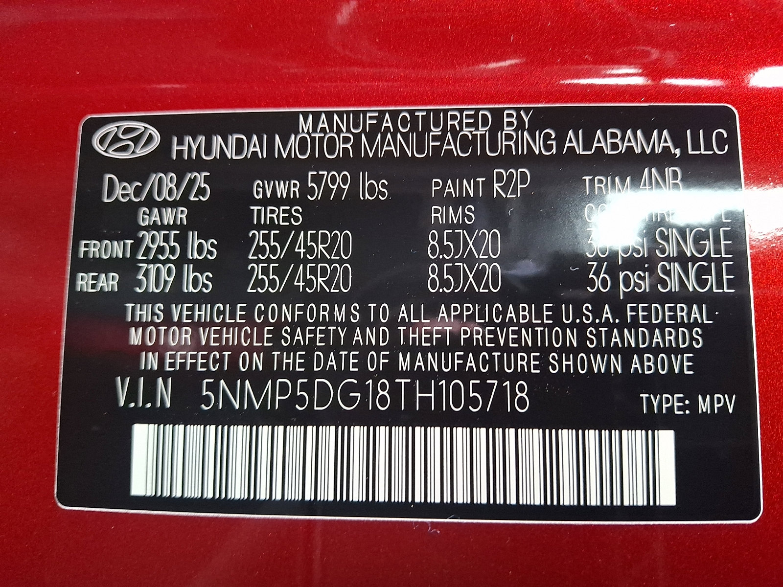 New 2026 Hyundai Santa Fe Calligraphy image 17