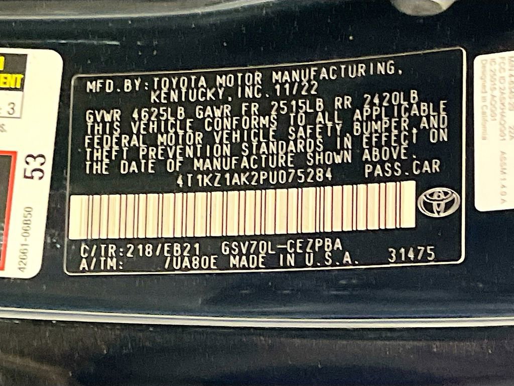 Used 2023 Toyota Camry TRD FWD image 30