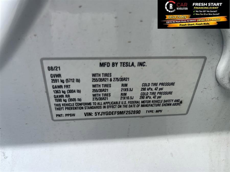 Used 2021 Tesla Model Y Performance image 14