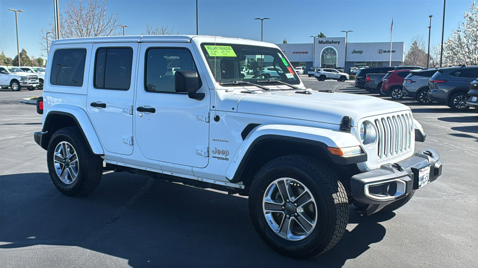 Used 2020 Jeep Wrangler Unlimited Sahara AWD/4WD image 1