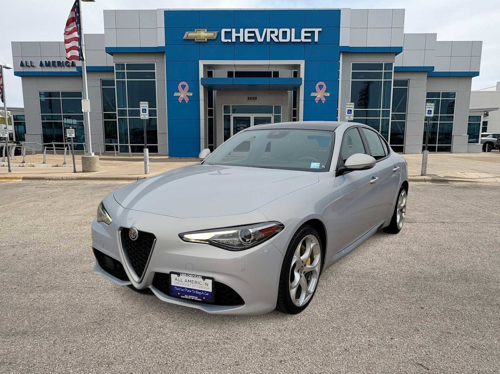 Used 2020 Alfa Romeo Giulia Ti Sport w/ Quick Order Package 22S Sport AWD/4WD image 1