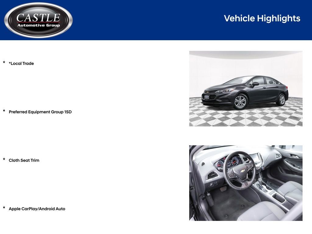 Used 2017 Chevrolet Cruze LT image 4