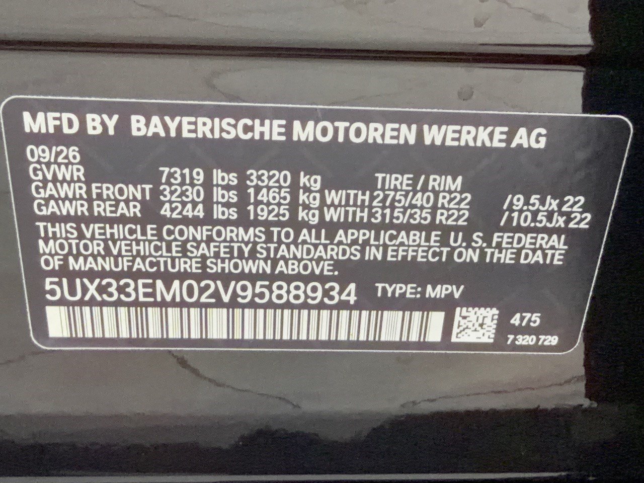 New 2027 BMW X7 M60i AWD/4WD image 32