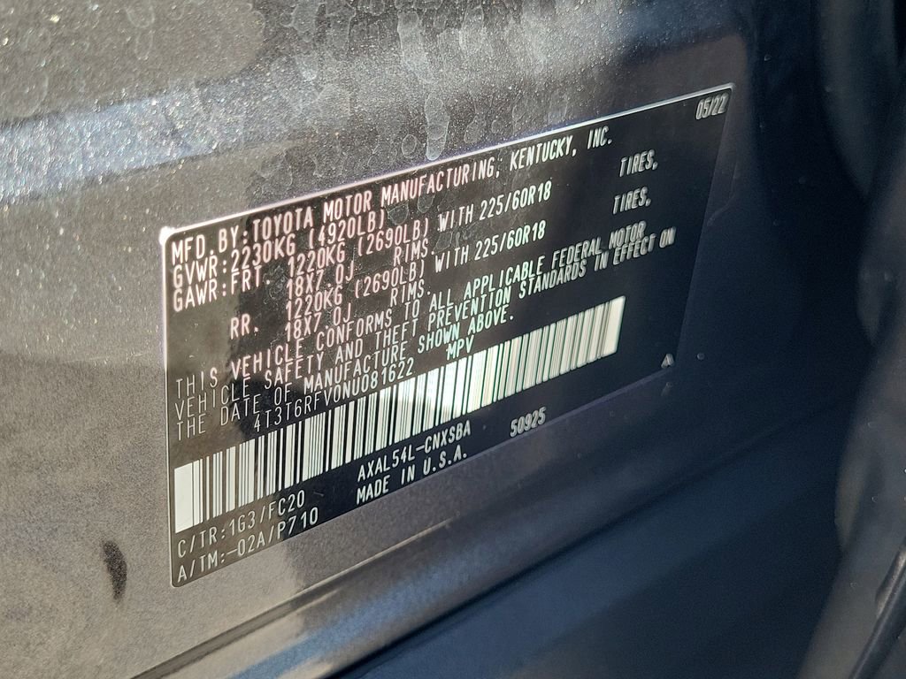 Certified 2022 Toyota RAV4 SE w/ SE Grade Weather Package AWD/4WD image 37