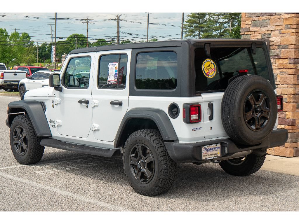 Used 2018 Jeep Wrangler Unlimited Sport S AWD/4WD image 5