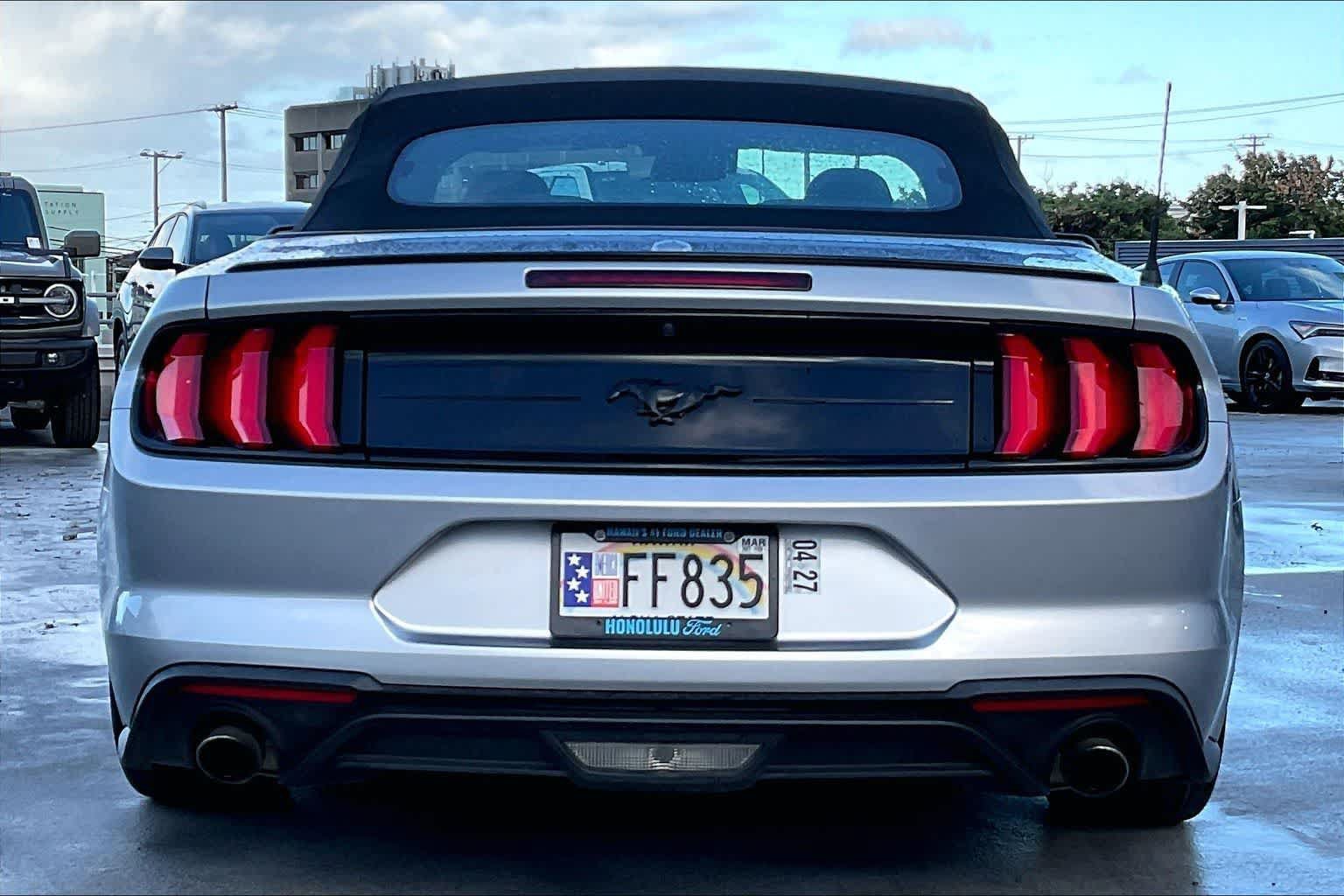 Certified 2023 Ford Mustang Convertible w/ Mustang Nite Pony Package RWD image 5
