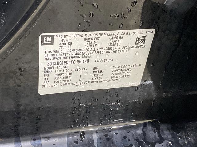 Used 2015 Chevrolet Silverado 1500 LTZ Z71 w/ LTZ Plus Package image 24