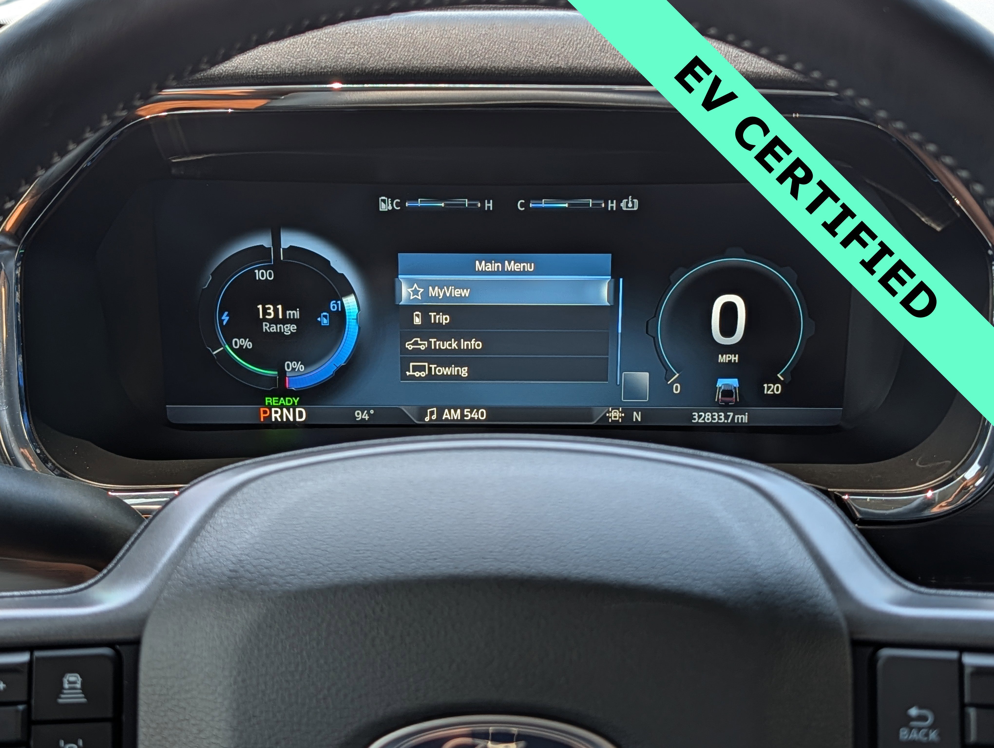 Certified 2023 Ford F150 Lightning XLT w/ Equipment Group 312A High AWD/4WD image 30