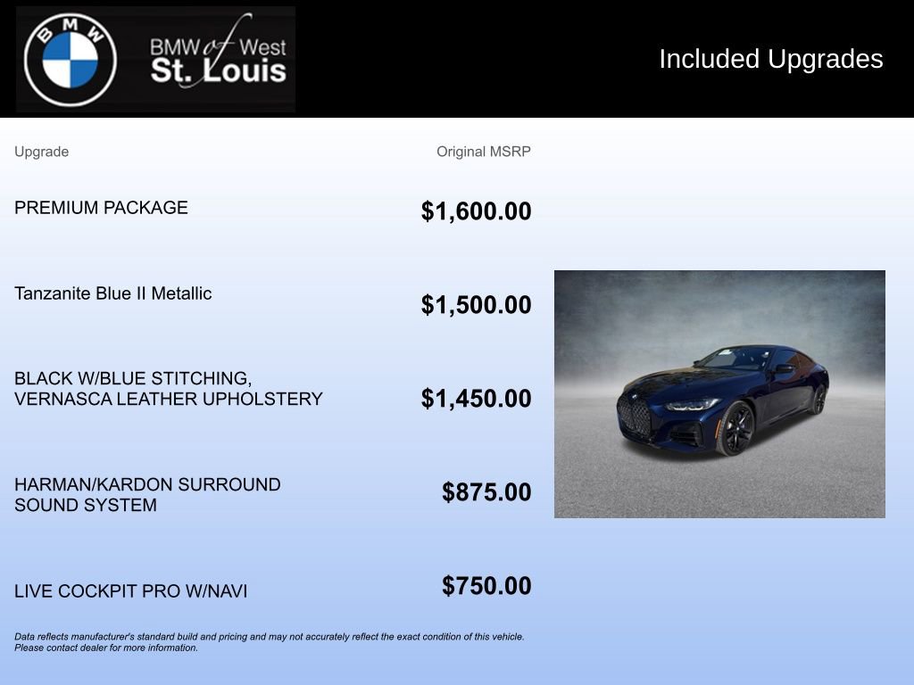 Used 2022 BMW 440i xDrive M440i xDrive w/ Premium Package image 20