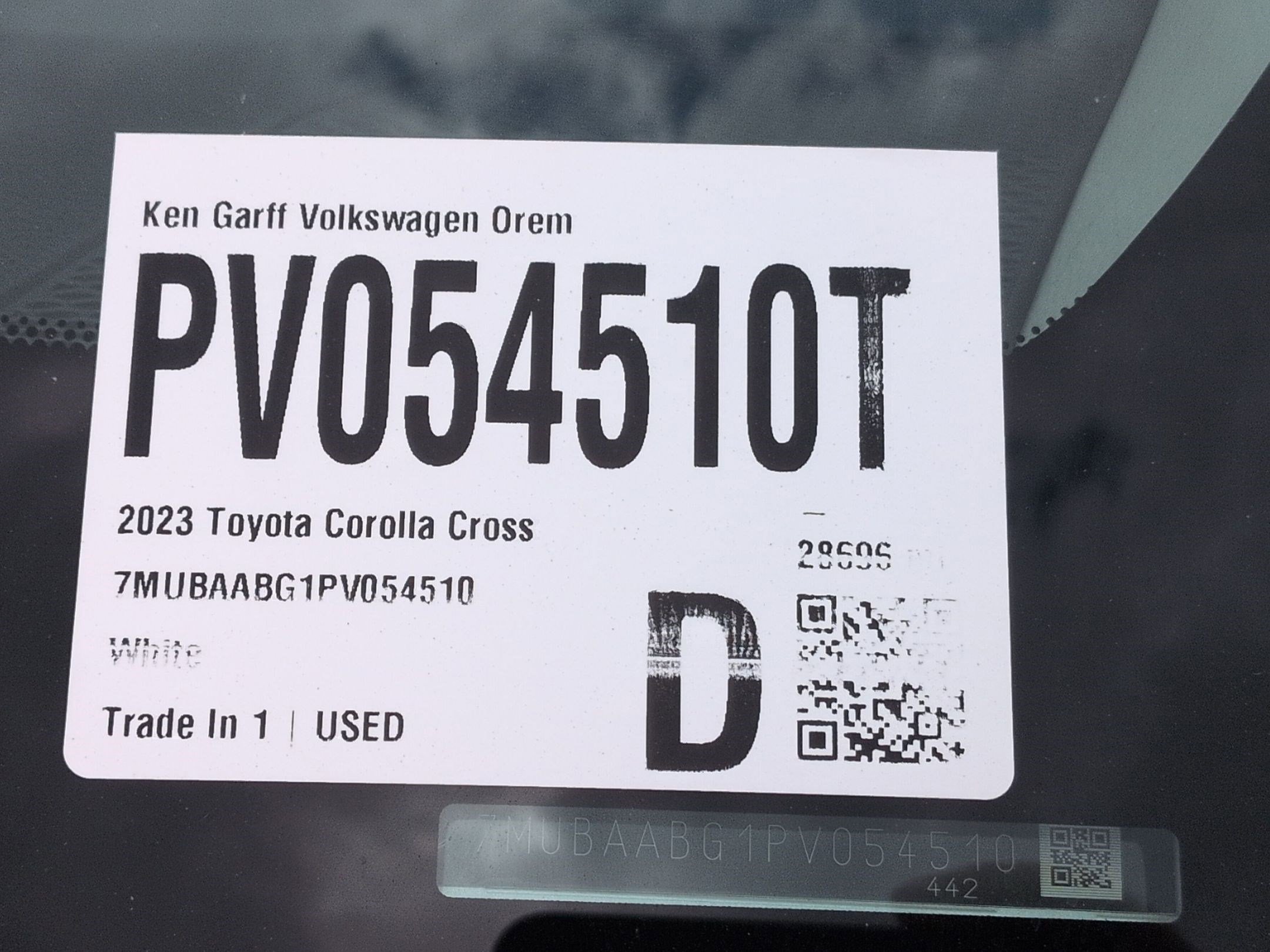 Used 2023 Toyota Corolla Cross LE w/ Moonroof Package image 38