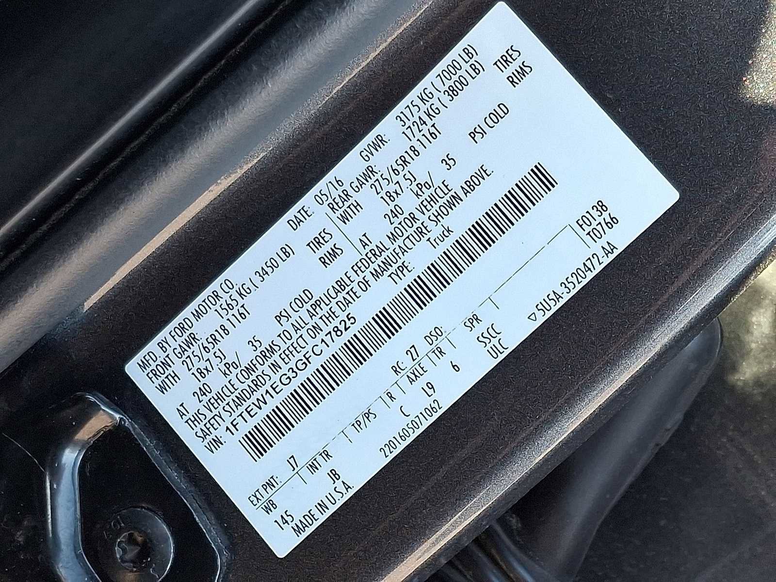 Used 2016 Ford F150 XLT w/ Equipment Group 302A Luxury image 37