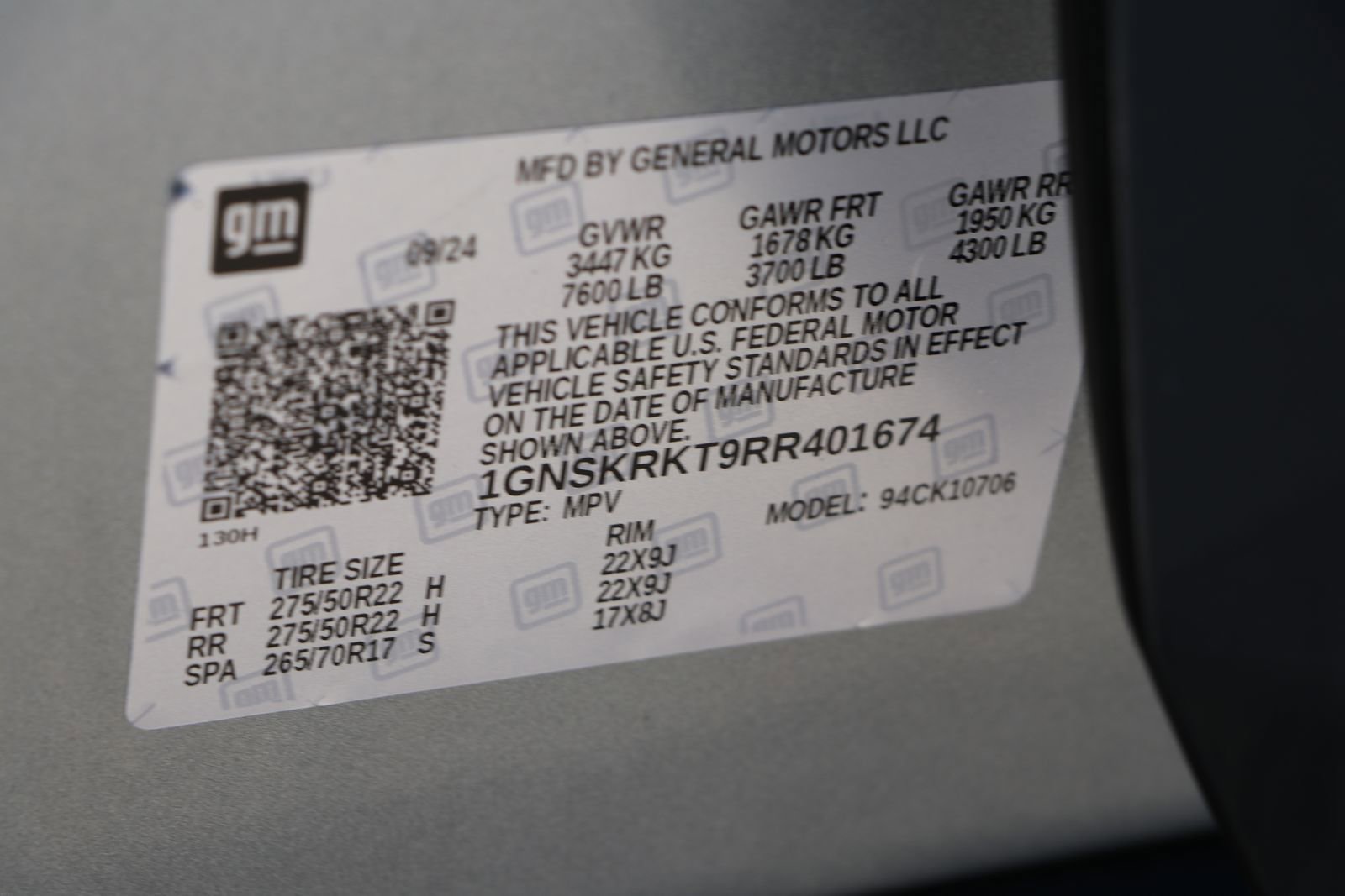 Used 2024 Chevrolet Tahoe RST w/ Luxury Package image 39