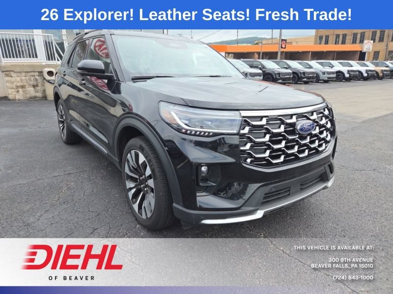 Used 2026 Ford Explorer Platinum w/ LUX Leather Package