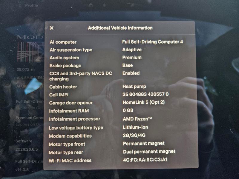Used 2024 Tesla Model S Plaid AWD/4WD image 3