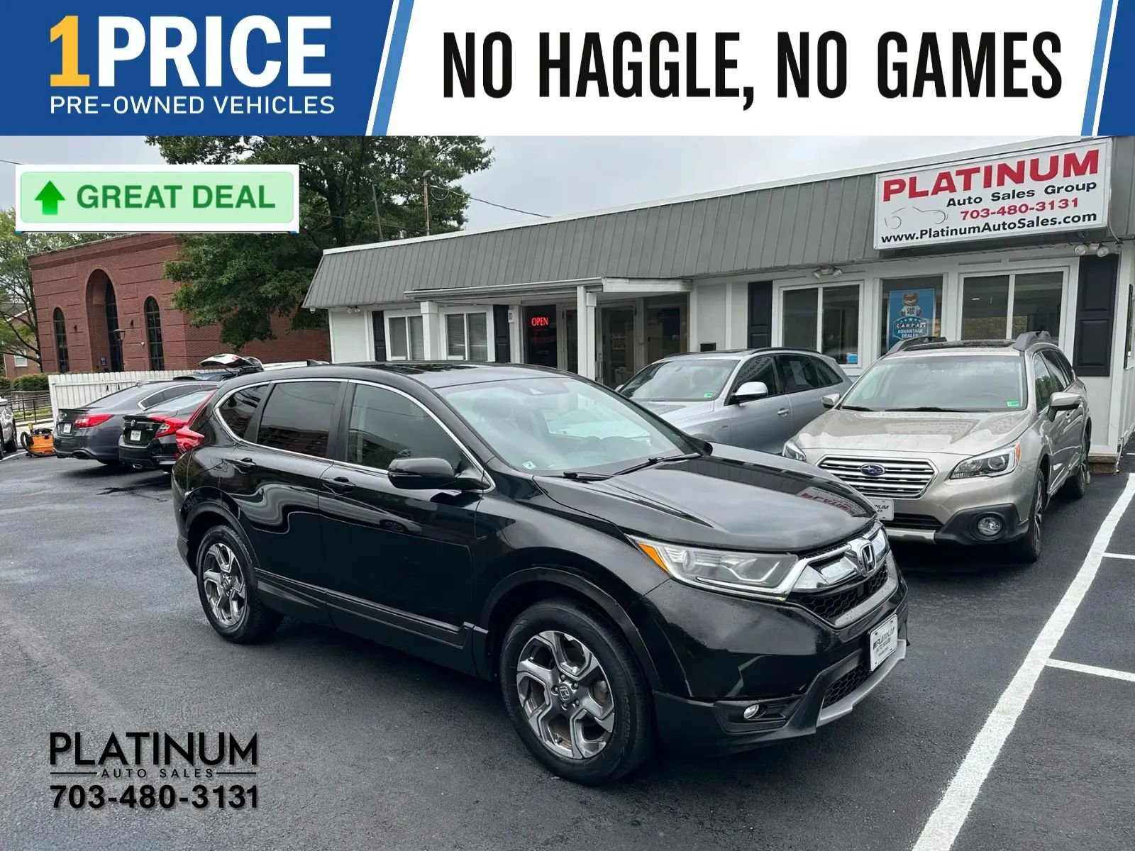 Used 2018 Honda CR-V EX image 1