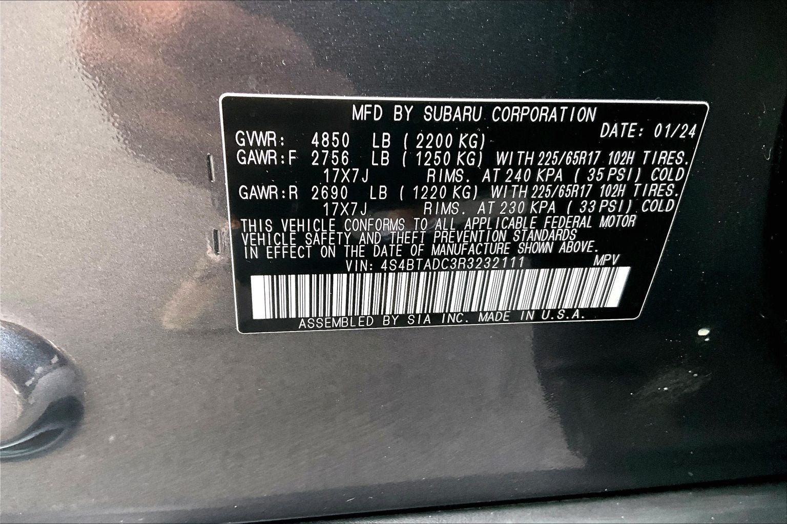 Used 2024 Subaru Outback Premium AWD/4WD image 28