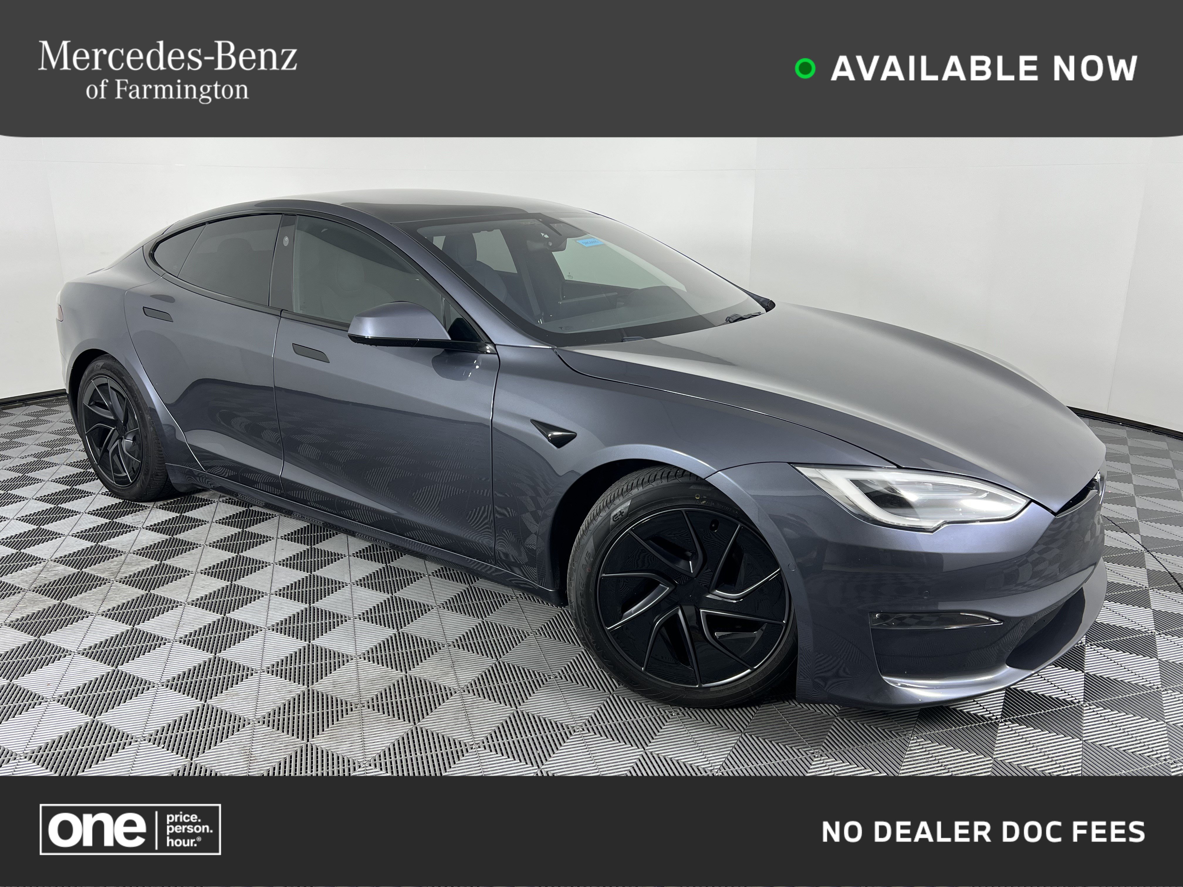 Used 2021 Tesla Model S Plaid AWD/4WD image 1