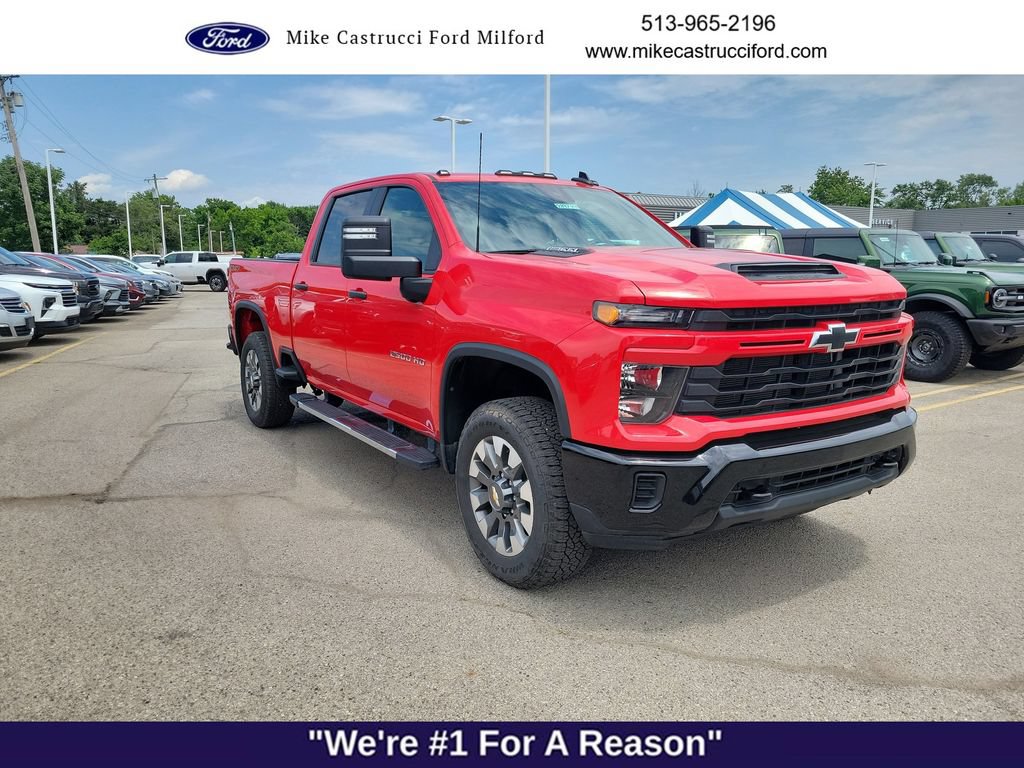 Used 2024 Chevrolet Silverado 2500 Custom w/ Custom Value Package AWD/4WD image 7