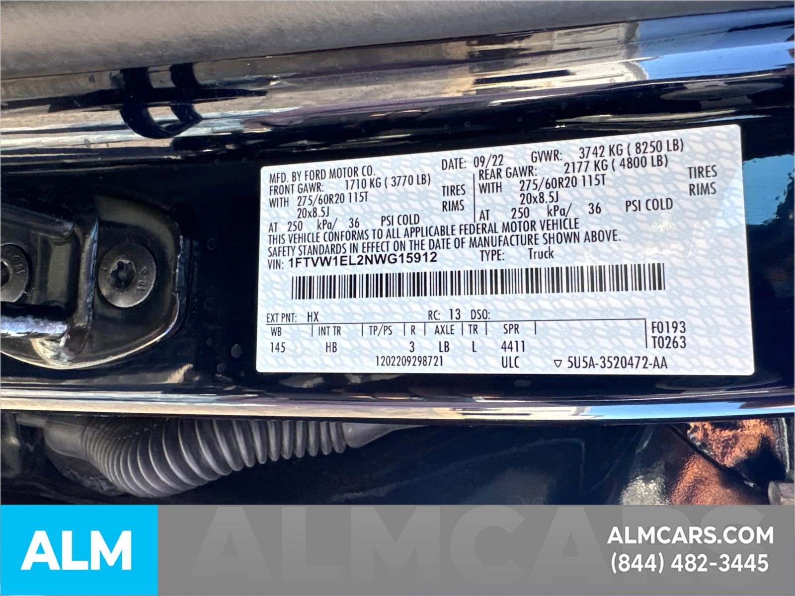 Used 2022 Ford F150 Lightning Lariat image 39