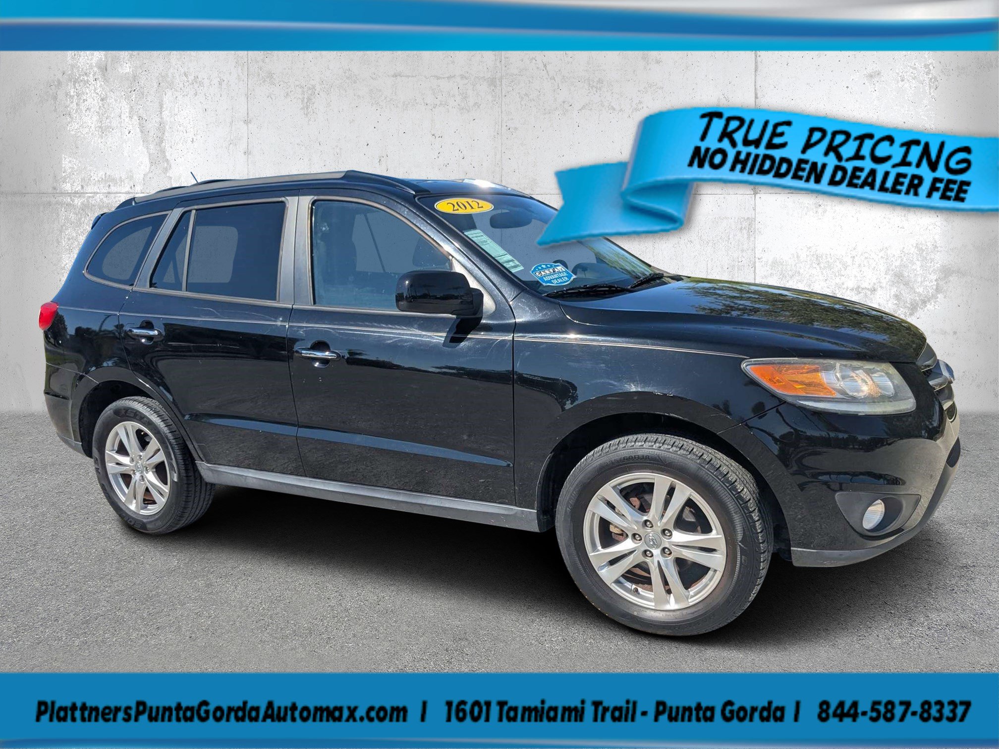 Used 2012 Hyundai Santa Fe Limited w/ Navigation Pkg 4 AWD/4WD image 1