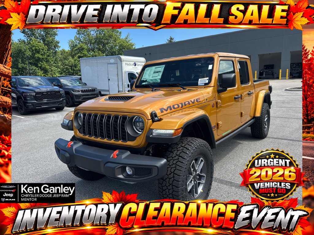 New 2026 Jeep Gladiator Mojave AWD/4WD image 3